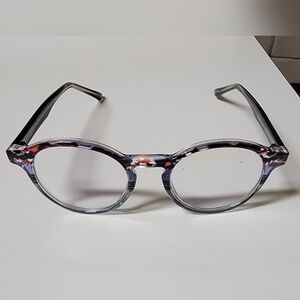 PRIVE Revaux NWOT Round Glasses with Patterned Frame